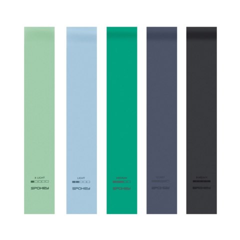 Zestaw gum do ćwiczeń Artio Spokey 5 szt. 943618