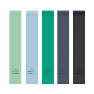 Zestaw gum do ćwiczeń Artio Spokey 5 szt. 943618