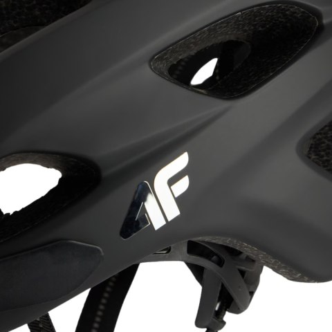 4F Kask rowerowy 4F U135 roz.L 59-61 cm głęboka czerń 4FWSS26AHELU135 20S