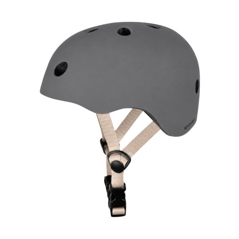 Spokey Kask rowerowy Spokey Peanut 58-61 cm szary 946433