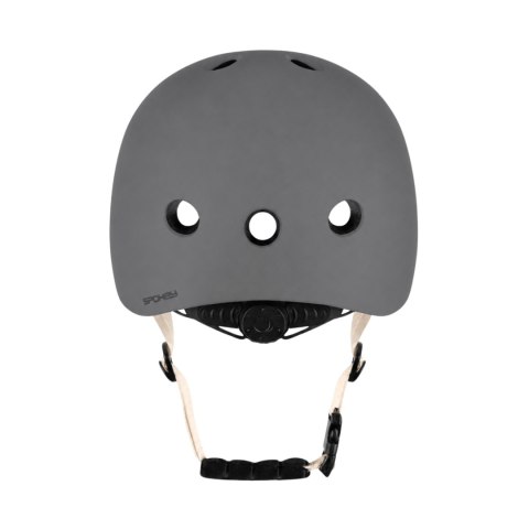 Spokey Kask rowerowy Spokey Peanut 58-61 cm szary 946433