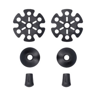 CMP Kijki trekkingowe CMP Bern Trekking Poles czarno-niebieskie 3B36297 M916