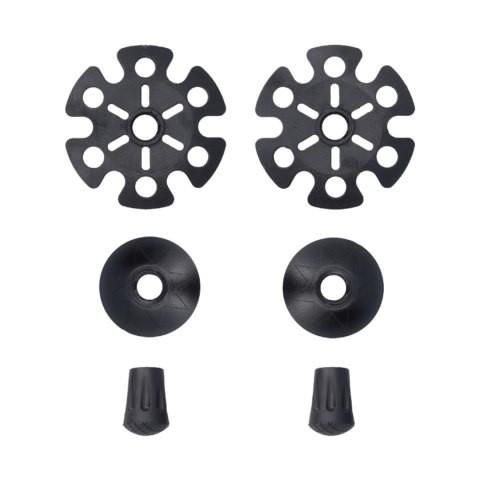 CMP Kijki trekkingowe CMP Bern Trekking Poles czarno-niebieskie 3B36297 M916