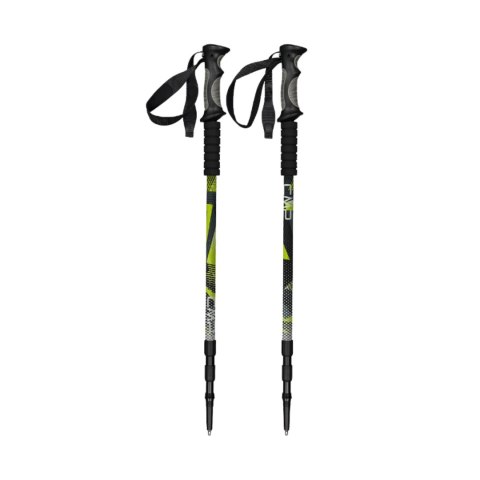 CMP Kijki trekkingowe CMP Bern Trekking Poles zielono-czarne 3B36297 U911