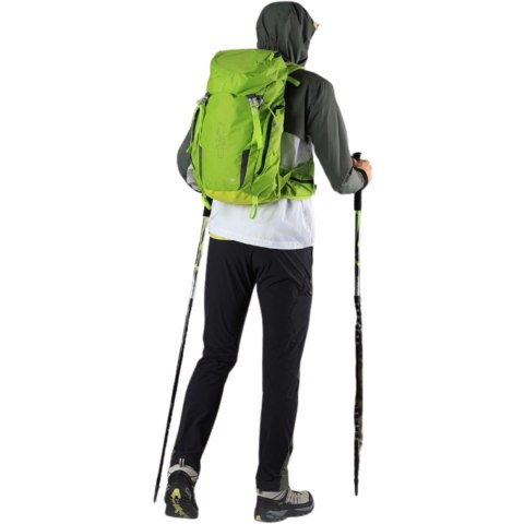 CMP Kijki trekkingowe CMP Bern Trekking Poles zielono-czarne 3B36297 U911