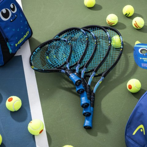 Head Rakieta do tenisa ziemnego Head Novak 23 cv3 3/4 w pokrowcu czarno-niebieska 235014 SC06
