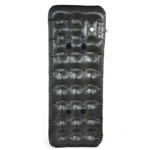 High Peak Materac welurowy jednoosobowy High Peak 185x74x20 cm szary 40032