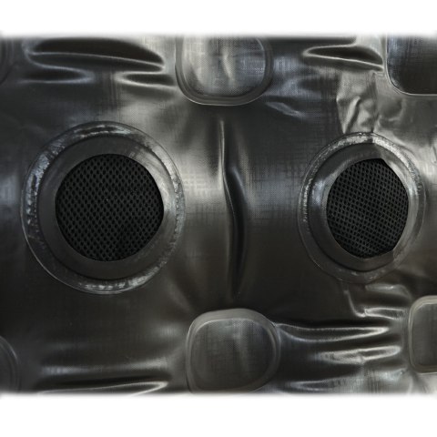 High Peak Materac welurowy jednoosobowy High Peak 185x74x20 cm szary 40032