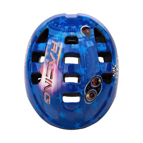 Meteor Kask Meteor MA-2 Racing M 52-56 cm niebieski 23965