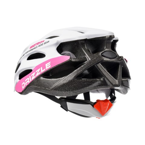 Meteor Kask rowerowy Meteor MV29 Drizzle L 58-61 cm biało-różowy 16918
