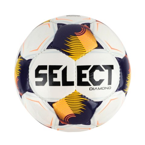 Select Piłka nożna Select Diamond v26 Fifa Basic biało-pomarańczowa 19347