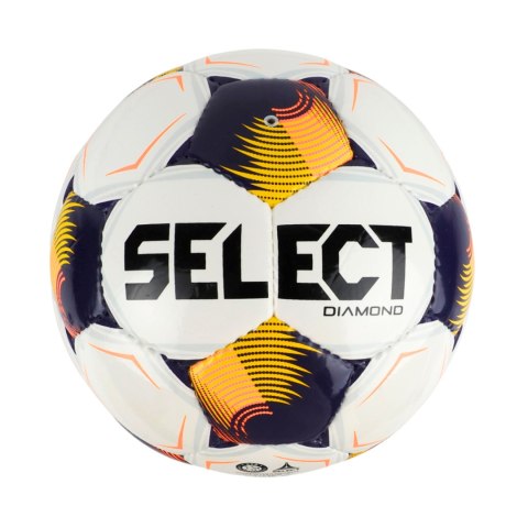 Select Piłka nożna Select Diamond v26 Fifa Basic biało-pomarańczowa 19347