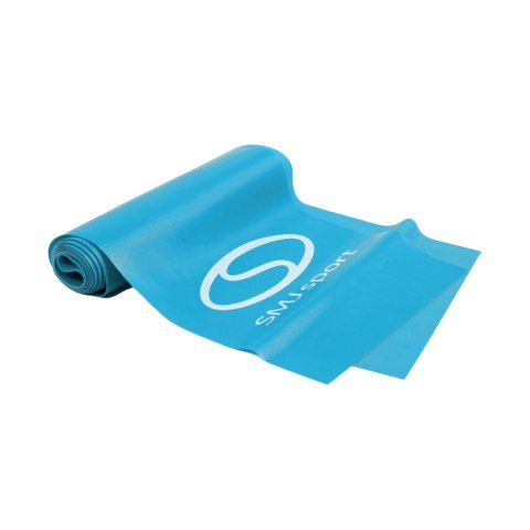 Smj Taśma oporowa fitness Smj 0,40 mm 150x15 cm medium niebieska EX040