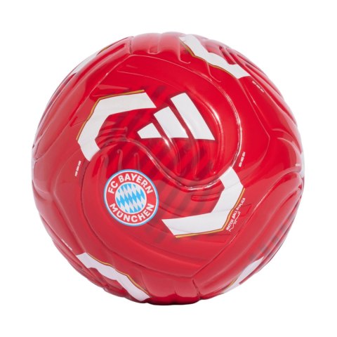 Adidas Piłka nożna adidas FC Bayern Home Mini czerwona KE5110