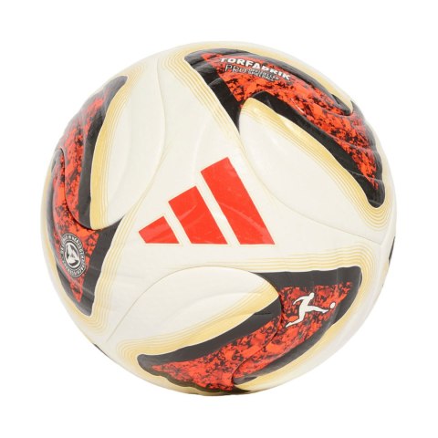 Adidas teamwear Piłka nożna adidas Bundesliga 26/27 Torfabrik Pro biało-pomarańczowo-złota KG6037