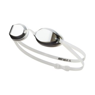 Nike Okulary pływackie Nike Legacy Comfort srebrne NESSF132-040 OS