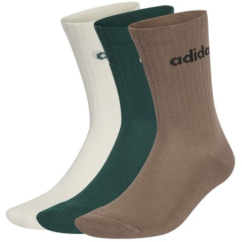Adidas Skarpety adidas Cushioned Linear Crew 3P KQ6794