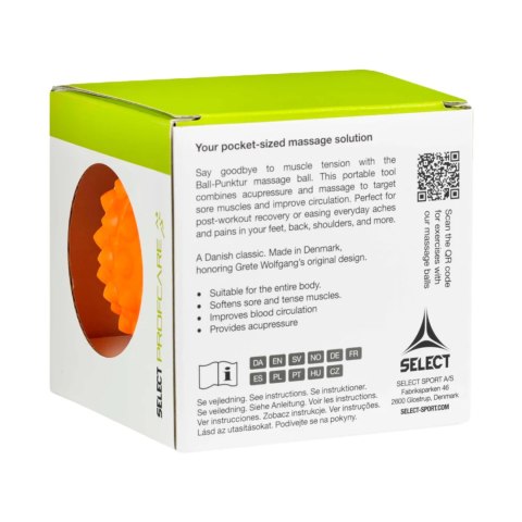 Select Piłeczka do masażu Select pomarańczowa 420008