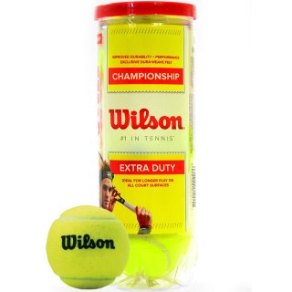 Wilson Piłki do tenisa ziemnego Wilson Championship 3 szt WRT100101