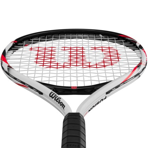 Wilson Rakieta do tenisa ziemnego Wilson Fusion XL TNS RKT 2 4 1/4 biało-czerwono-czarna WR199110U2