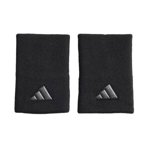 Adidas Frotki na rękę adidas Tennis Wristband Large 2 szt. czarne IA7544