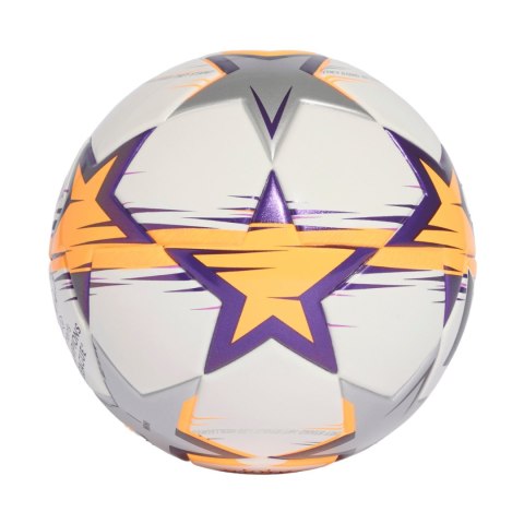 Adidas Piłka nożna adidas UCL Womens Mini 26/27 League Stage biało-pomarańczowo-fioletowa KE5143
