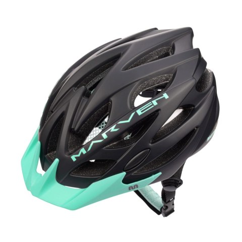 Meteor Kask Meteor Marven S 52-56 cm czarno-miętowy 24792