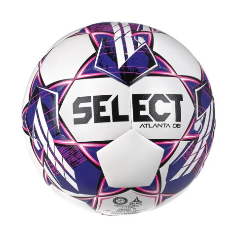 Select Piłka nożna Select Atlanta DB FIFA Basic biało-fioletowo-różowa 18499