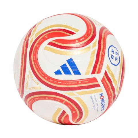 Adidas teamwear Piłka nożna adidas Spain RFEF 26/27 Pro biało-czerwono-pomarańczowa KE5082