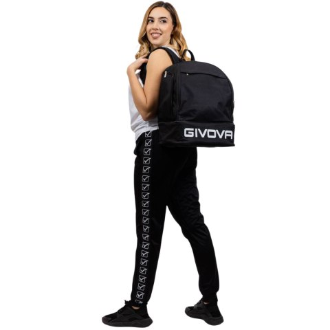 Givova Plecak Givova Zaino Sport Small z usztywnianym dnem czarny B029-0010-UNICA