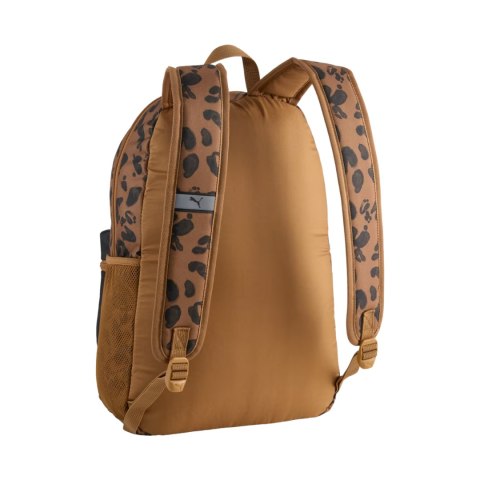 Puma Plecak Puma Phase AOP brązowo-czarny / panterka 91169 16