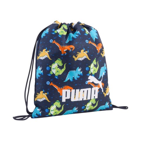 Puma Worek na buty Puma Phase Aop Small granatowy / dinozaury 91325 14
