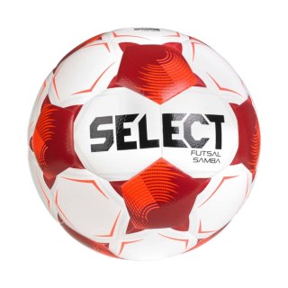 Select Piłka nożna Select Futsal Samba v26 FIFA Basic biało-czerwona 1021654 320010