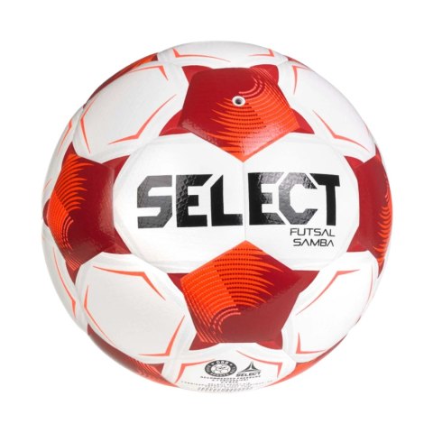 Select Piłka nożna Select Futsal Samba v26 FIFA Basic biało-czerwona 1021654 320010