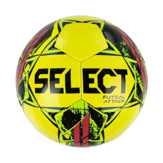 Select Piłka nożna Select Hala Futsal Attack v22 II gatunek żółto-różowa 17623/370016