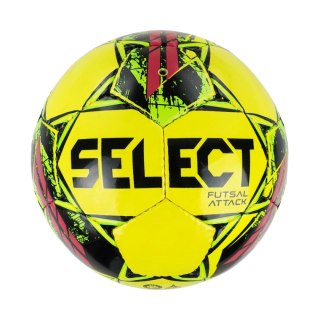 Select Piłka nożna Select Hala Futsal Attack v22 II gatunek żółto-różowa 17623/370016