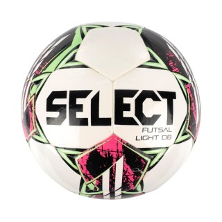 Select Piłka nożna Select Hala Futsal Light DB v22 II gatunek biało-zielono-różowa 17647/370017