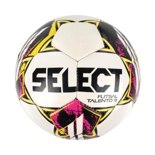 Select Piłka nożna hala Select Futsal Talento 9 MINI II gatunek biało-czerwono-czarna 19258/370021