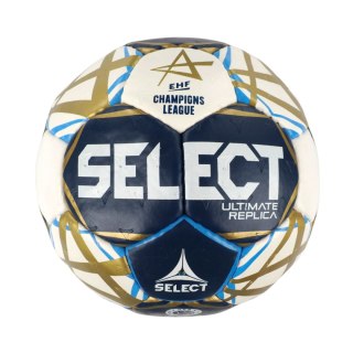 Select Piłka ręczna Select Ultimate Champions League Replica 3 v25 Official EHF II garunek biało-granatowo-złota 13519/270061