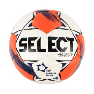 Select Piłka ręczna Select Ultimate European League Replic 3 v25 EHF II gatunek biało-pomarańczowa 13521/270063