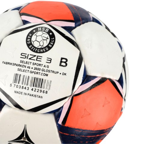 Select Piłka ręczna Select Ultimate European League Replic 3 v25 EHF II gatunek biało-pomarańczowa 13521/270063