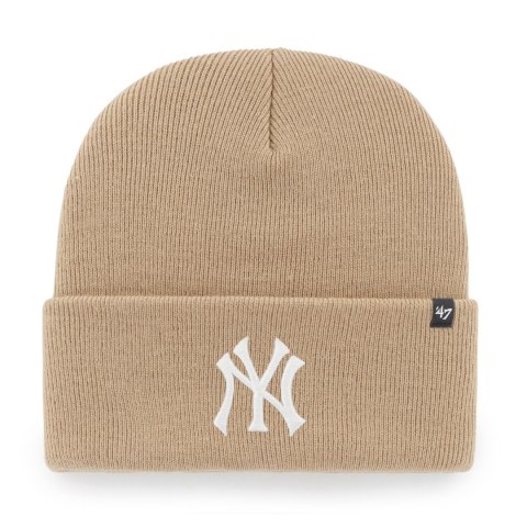 47 Brand Czapka New York Yankees beżowa B-HYMKR17ACE-KHB 15121347