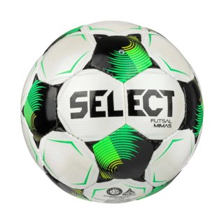 Select Piłka nożna Select Futsal Mimas v26 biało-zielona 200954 310022