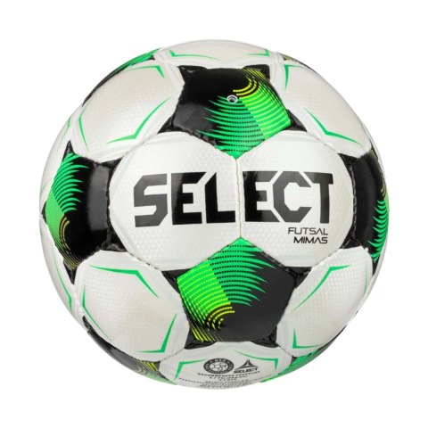 Select Piłka nożna Select Futsal Mimas v26 biało-zielona 200954 310022