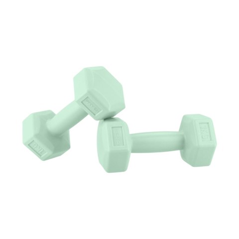 Spokey Hantle Spokey Monster 2x1 kg zielone 944049