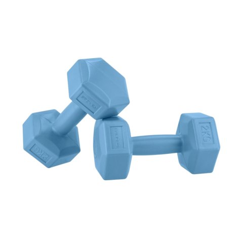 Spokey Hantle Spokey Monster 2x2 kg niebieskie 944047