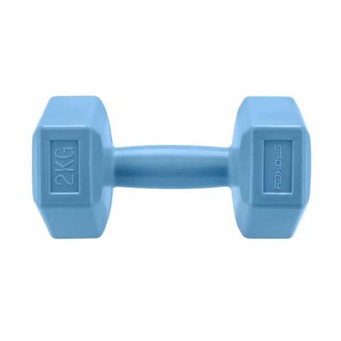 Spokey Hantle Spokey Monster 2x2 kg niebieskie 944047