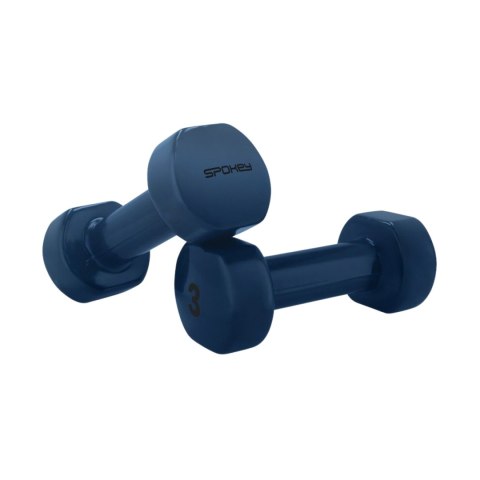Spokey Hantle Spokey Shape 2x3 kg czarne 943103