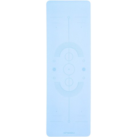 Spokey Mata do ćwiczeń Spokey Mandala niebieska 945937