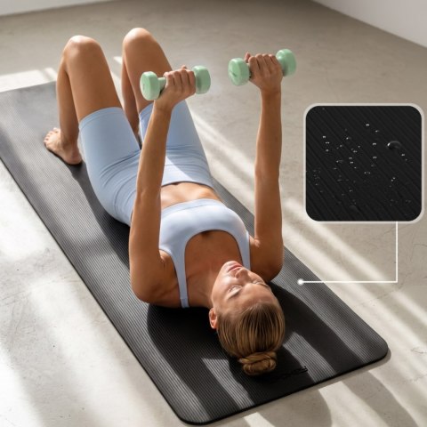 Spokey Mata do ćwiczeń Spokey Softmat 183×61x1 cm czarna 944041